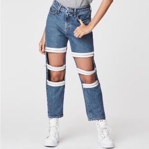 hermia 3 zipper jeans CARMAR LF